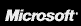 Logo Microsoft en bas à droite sur l'écran de démarrage
